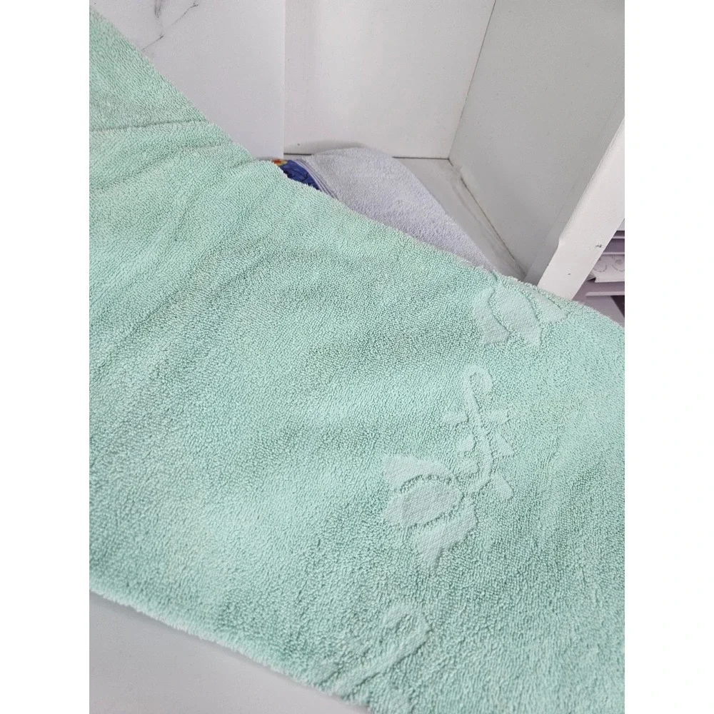 Disney Frozen Kids Bath Towel Set Elsa Anna‎ Olaf Mint Lavender 26x48 2pc Cotton